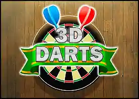 3D Dart - 3D dart oyununda okları hedef tahtasına fırlatarak bilgisayar ya da arkadaşlarınla oyna