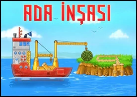 Ada İnşası - Büyük inşaat gemilerini kullanarak sevimli adanızı inşaat edin