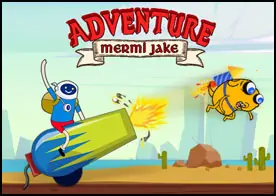 Adventure Mermi Jake - Adventure Time kahramanları ne kadar uzağa uçabileceğini keşfetmek için Jake'yi bir topa koyup fırlatmaya karar verir