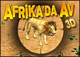 Afrikada Av - Bu 3 boyutlu oyunda usta bir avcı olarak Afrika'da hayvan avlıyoruz