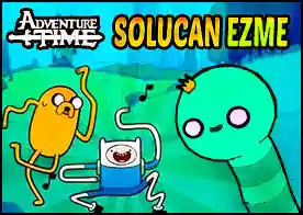 Adventure Time Solucan Ezme - Kral kurtu yenmesi için Finn ve Jake yardım et