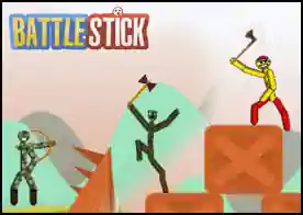 Battle Stick - Online çok oyunculu bu oyunda çöp adam olarak bir takıma katıl online rakiplerle savaş