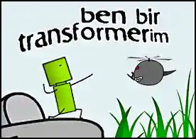 Ben Bir Transformerim - Küp adam olarak tank ve helikoptere dönüş kötülükle mücadele et