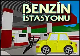 Benzin İstasyonu 3D