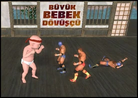 Büyük Bebek Dövüşcü - Büyük boy bir bebek olarak sokaklardaki serserilere hadlerini bildir