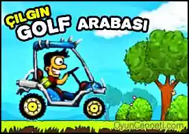 Çılgın Golf Arabası - Nitroya asıl parkuru en kısa sürede tamamla kazandıklarınla yeni özellikler satın al