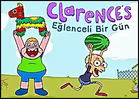 Clarence Eğlenceli Bir Gün - Clarence'nin eğlencesine eşlik et mini oyunları süresi dolmadan yapabildiğin kadar yap