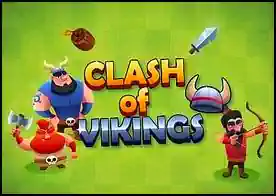 Clash Royale - Meşhur Clash_Royale gibi bir oynanışı olan bu oyunda vikingkler olarak rakip köye saldırıyoruz