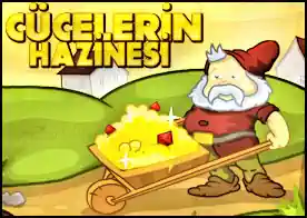 Cücelerin Hazinesi - Hazinesi kazara çukura dökülen cüceye onları toplamasında yardımcı olun