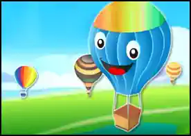Dev Balonlar - Bu oynaması basit zeka oyununda küçük balonları birleştirip büyük balon onlarla da dev balon elde ediyoruz