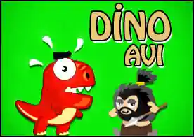 Dino Avı - Aç dinozorlarımıza tuzaklara düşmeden et toplamalarında yardımcı ol