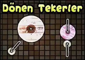 Dönen Tekerler - Döndürücü rulmanları kullanarak büyük tekerlere tam tur attır