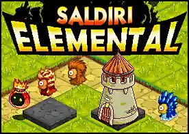 Elemental Saldırı - Eşsiz strateji ve taktik yeteneklerini kullanarak krallığı elemental saldırılara karşı koru