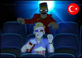 Geceyarısı Sinema - Sinemada geceyarısı özel olarak Slash filmi gösterimi vardır ama kahramanımızın bileti yoktur