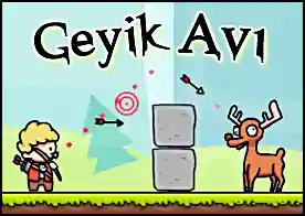 Geyik Avı - Engellerle dolu bölgedeki geyikleri avlayarak ne kadar usta bir okçu olduğunu göster