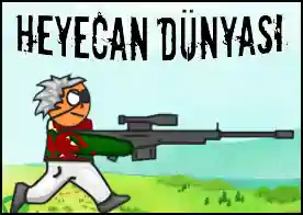 Heyecan Dünyası - Yeni silahlar satın al heyecan dolu dünyada ilerle önüne çıkanı yoket