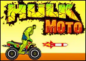 Hulk Moto - Hulk önüne çıkan herşeyi parçalayıp dağıtarak yoluna devam ediyor