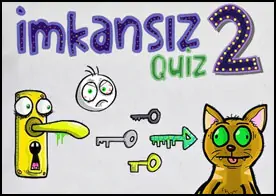 İmkansız Quiz 2 - Sıradışı zor ve eğlenceli soruları cevaplayarak ne kadar zekisin öğrenmeye devam