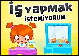 İş Yapmak İstemiyorum - Bir atari salonunda işe başlayan sarah iş yapmak değil oradaki oyuncaklarla oynamak istemekte