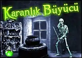 Karanlık Büyücü - Karanlık büyücü ölüncül bir kitaba sahip ve bununla dünyayı ele geçirmek istiyor kitabı onun şatosundan çalarak ona engel olmalısın