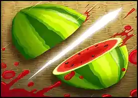 Katana Meyveler - Birbirinden renkli ve leziz meyveleri katana ile havada ikiye biçiyoruz