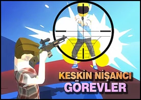 Keskin Nişancı Görevler - Keskin nişancı takımının lideri olarak göreviniz rehineleri güvende tutarken suçluları kısıtlı bir sürede öldürmek