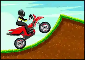 Kırmızı Motorsiklet - Kırmızı motorsikleri kullanarak zorlu parkurları başarı ile tamamla