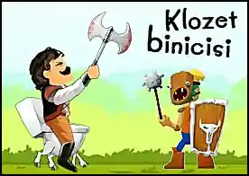 Klozet Binicisi - Kötü ve acımasız canavarlar kasabadaki tüm tuvalet kağıtlarını çaldı onların hakkından sadece efsanevi klozet binici gelebilir