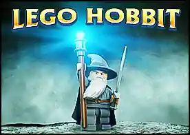 Lego Hobbit - Platform türü bu oyunda gri gandalf olarak lego goblinlere karşı savaş