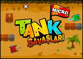 Mikra Tank Savaşları - Mikro tankı kullanarak rakip tankları onlar seni yok etmeden önce havaya uçur