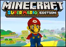 Minecraft Süper Mario - Minecraft aleminde bu sefer süper mario özel sürümüyle dolaşın