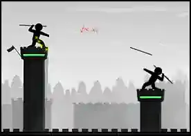Mızraklı Savaşçı - Fizik tabanlı bu oyunda mızrak fırlatarak rakibinizi o sizi öldürmeden önce öldürün