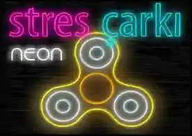 Neon Stres Çarkı - Son dönemin yeni çılgınlığı stres çarkı bilgisayar oyunu olarak sizi bekliyor