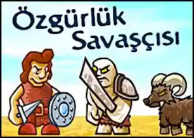 Özgürlük Savaşçısı - Özgürlük savaşçımız kaçırılan prensesi geri almak için yoluna çıkanı kılıcıyla biçmeye başlar