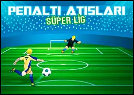 Penaltı Atışları Süper Lig - Favori futbol takımını seç ve kupayı kazanmak için kıyasıya mücadele et