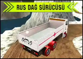 Rus Dağ Sürücüsü - Rus kamyon şoferi olarak zorlu dağ yollarında verilen yükü döküp saçmadan teslimat noktasına ulaştır