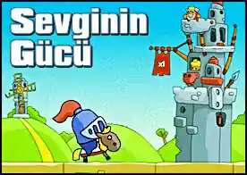 Sevginin Gücü - Cesur şövalyeye sevdiği prensesi kurtarması için yardım edin