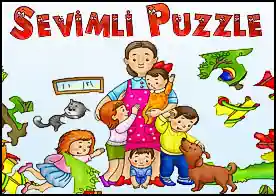 Sevimli Puzzle - Sıradışı bir puzzle çözmeye ne dersiniz hadi bakalım kolay gelsin