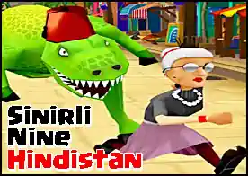 Sinirli Nine Hindistan - Sinirli ninemiz bu sefer hindistan sokaklarında koşuşturmaya devam ediyor