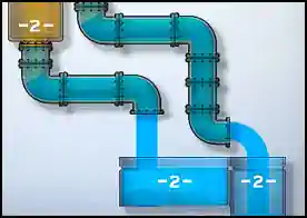 Sıvı Ölçümü 2 - İçlerinde sıvı bulunan kutuların aşağıdaki kaplara uygun miktarda boşalmasını sağlayın