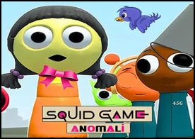 Squid Game Anomali - Squid Game ve Sprunki alemindeki 5 farklı tuhaf durumu bularak anomiyi ortaya çıkar