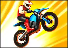 Süper Motosiklet - Dünyanın en çok oynanan ve sevilen bu motosiklet oyununda anahtarı çevir marşa bas gazı kökle tüm düzeylerde 3 yıldız al