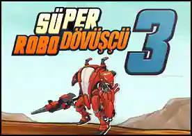 Süper Robo Dövüşçü 3 - Süper dövüşçü robotunun zırhını ve silahlarını hazırla dövüş arenasındaki rakibini yok et