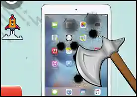 Tableti Parçala - Yavaşlayan ve takılıp duran tableti istediğin silahı kullanarak parçala
