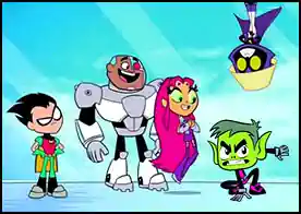 Teen Titans Go: H.I.V.E. 5 - Teen Titans Go takımının 5 kahramanından istediğini seçerek macera dolu görevleri tamamla