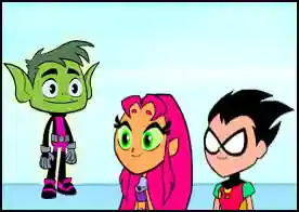 Teen Titans Kahramanlar - Görevlerini başarıyla tamamlamaları için Teen Titans kahramanlarına yardımcı ol