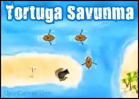 Tortuga Savunması - Tortuga'yı düşman gemilerine karşı savun