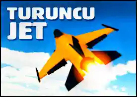 Süpersonik turuncu savaş uçağının pilotu olarak tüm düşman uçaklarını düşür