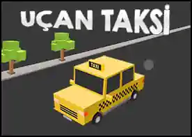Uçan Taksi - Manyak taksici uçan taksisi ile yollarda deli deli araç kullanıyor