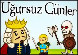 Uğursuz Günler - Kızlarının istediği hediyeyi ararken karşısına çıkan düşmanları öldürmesi için krala yardımcı ol